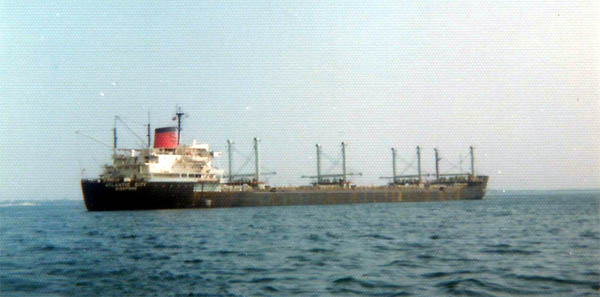 Atlantic City leaving Taranto