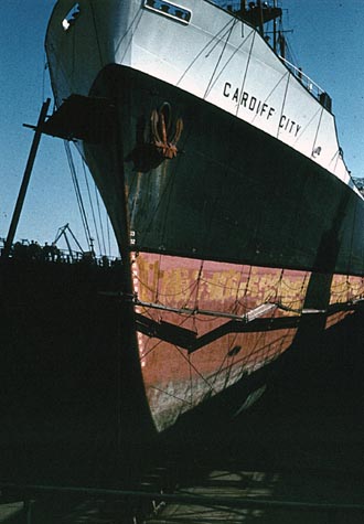 Testing lifeboat radio