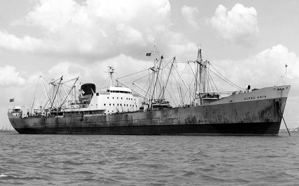 Alpac Asia at anchor