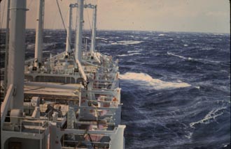 View of heavy weather