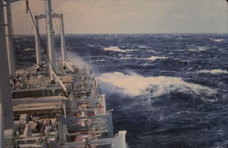 View of heavy weather