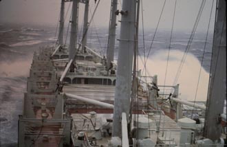 View of heavy weather