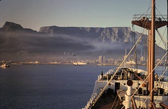 Arriving Capetown