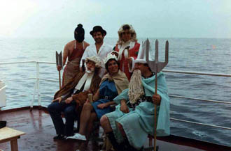 Crossing the line ceremony