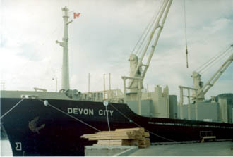Three officers on deck