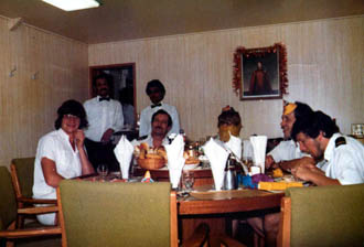 Christmas day in saloon