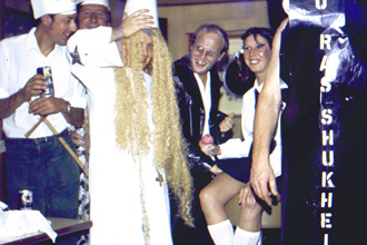 Christmas party in the lounge