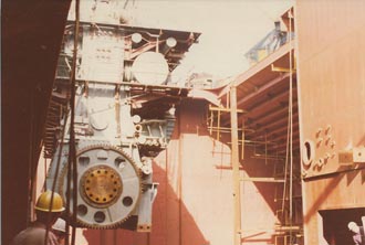 The engine in No 7 holdd