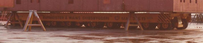 Close up of the transporter