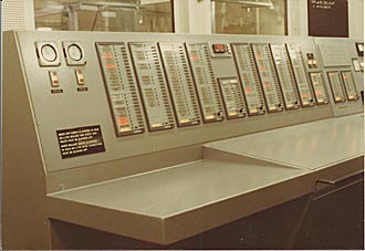 View of alarm panel