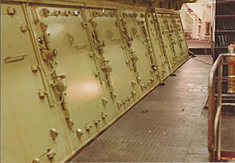 Bottom platform looking aft