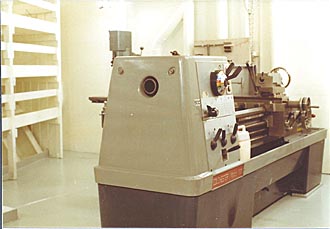 The workshop lathe
