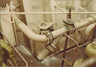 Mixing valve for generator s.w. system