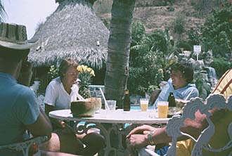 Paul and Phil in the sun