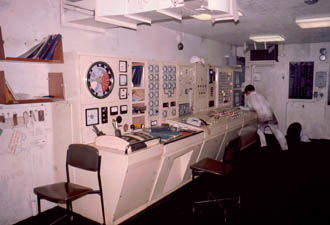Engine control room