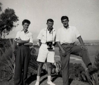 3 officers ashore in Perth