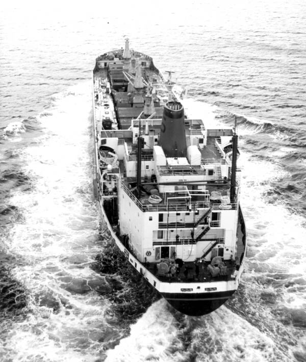 Fresno City on sea trials