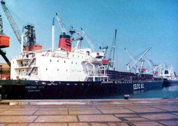 Ship alongside at Dinkerque