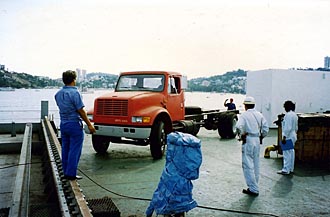 Loading trucks