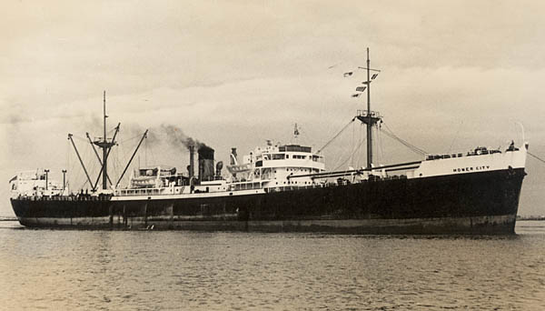 Side view of vessel in Birkenhead