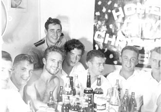 Officers on Christmas day