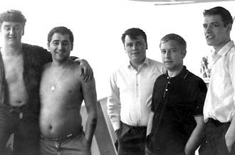 Five engineers on deck