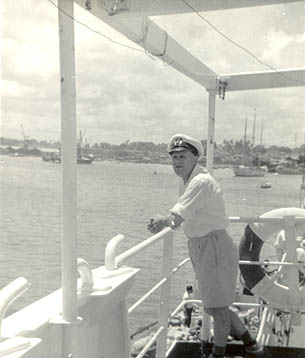 Photo of chief Officer Harry Lloyd Evans