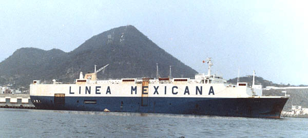 mv Lerma at Manzanillo