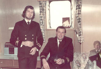 2 officers in lounge