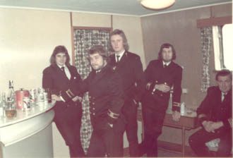 5 officers in lounge