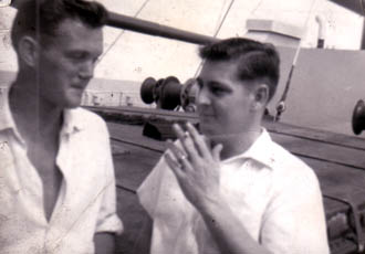 Bruce Clifford on the left