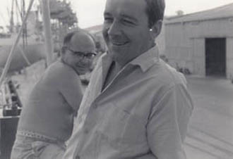 2Nd Engineer & Chief Steward on deck