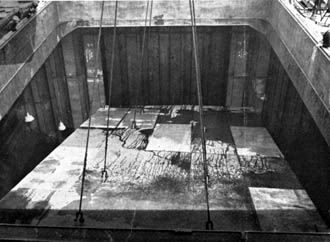 Lowering in double bottom section