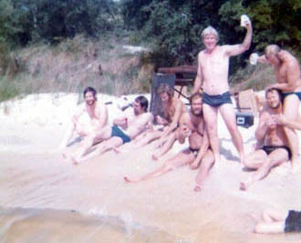 Barbeque on the beach