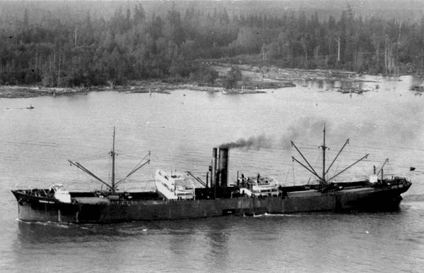 Norwich City sailing from port