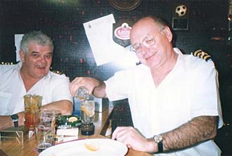 Pete Burroughs and Robbie Bell