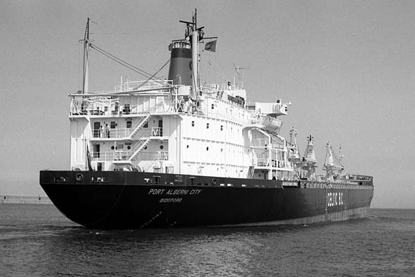 End view of Port Alberni City