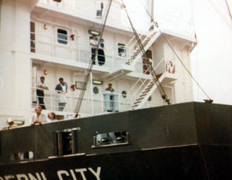 View of aft accomodation