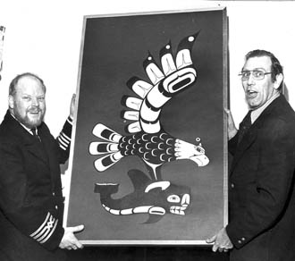 Capt Garlic with Mr Davies