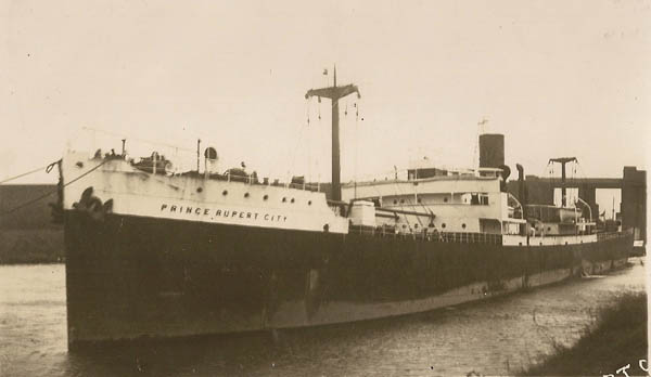 Vessel in the Manchester ship canal