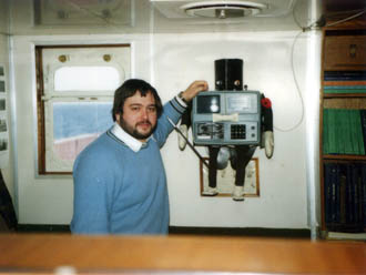 Roger Miller on the bridge