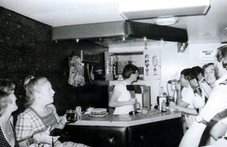 Birthday party at the bar