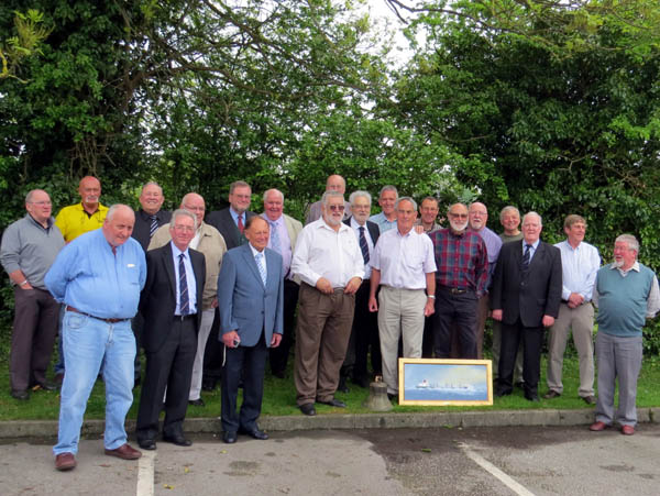 RSL members in the carpark