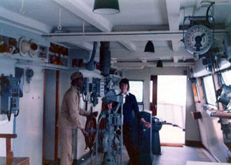 On the bridge of Sara Lupe