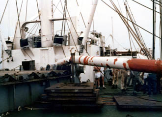 Bent Jumbo on the Sara Lupe