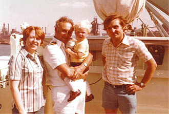 Graeme Mapplebech and his wife