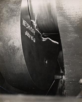 A view ofthe fracture from other side