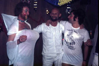 Officers at Christmas 1974