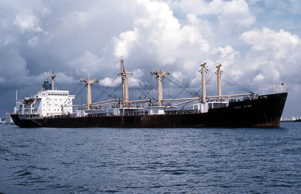 Welsh City alongside at Kingston