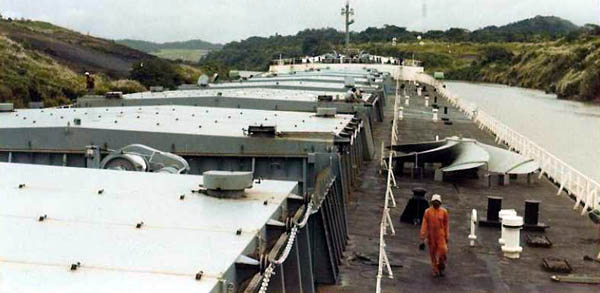 Approaching Philippine Islands.